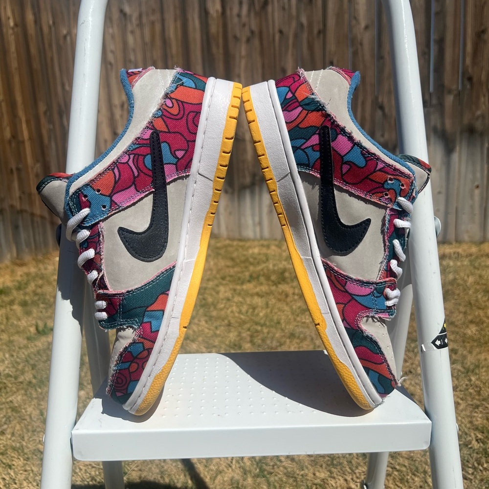 Nike SB Dunk Low Pro x Parra “Abstract Art” Sneakers US 10 - Picture 8 of 8